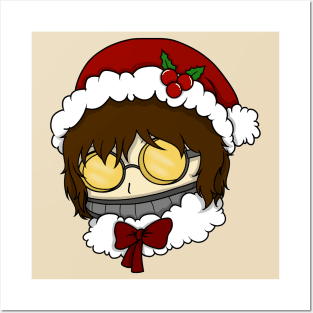 ticci toby christmas chibi Posters and Art